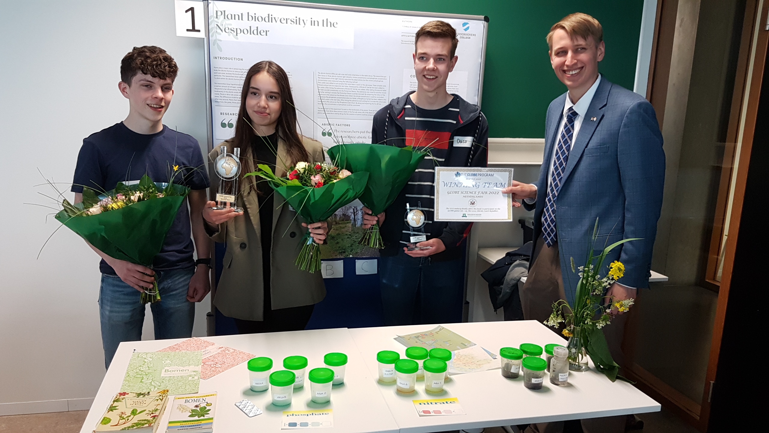 Winning team Schoonhovens College