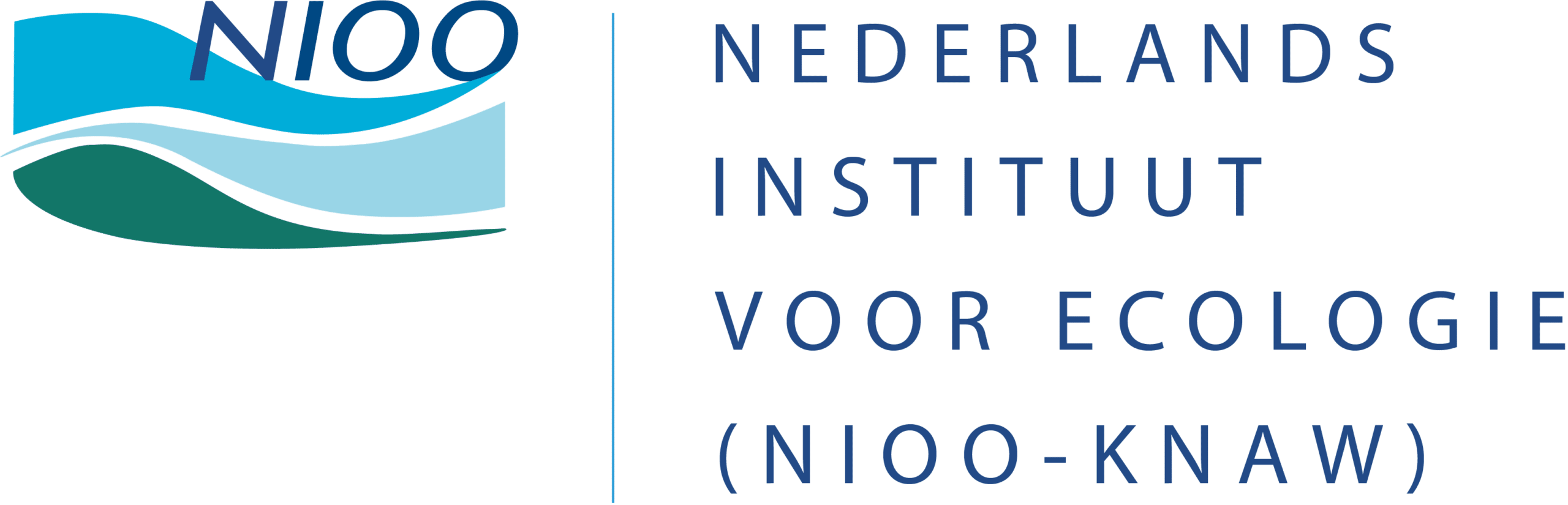 NIOO logo gestapeld Nederlands